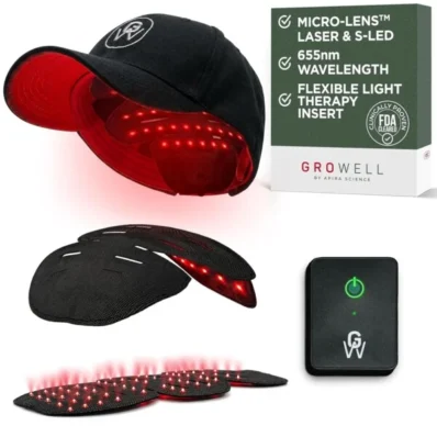 GroWell Lazer Şapka ve LLLT Işık Paneli